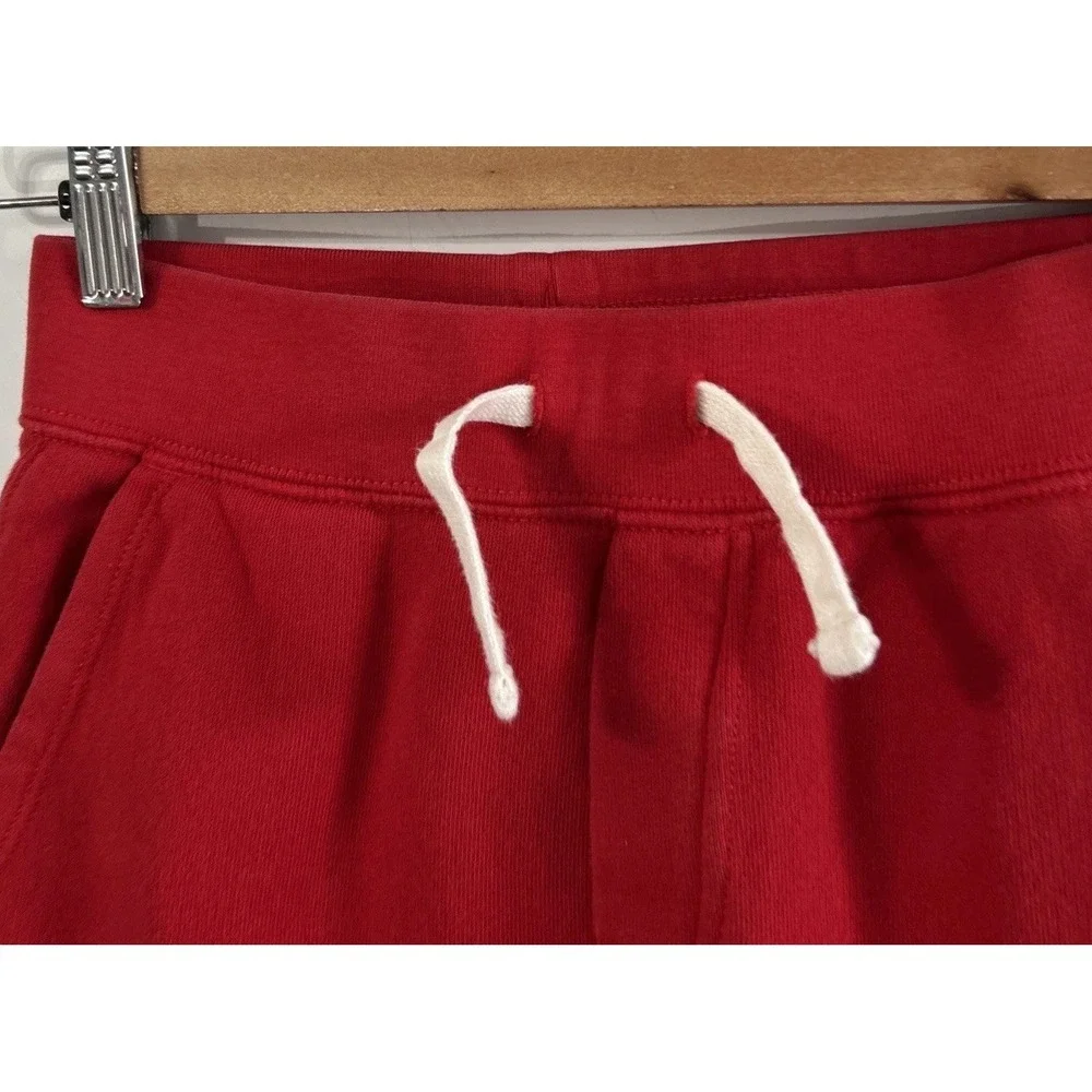 Polo Ralph Lauren Fleece Boys Jogger Pants Red Size Small 8 Sweatpants